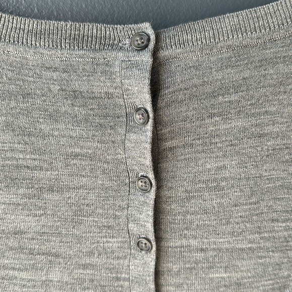 LOFT women’s gray crewneck sweater size XL VGUC - Picture 5 of 10